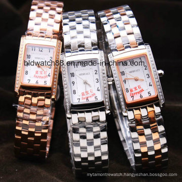 Girls Fashion Stainless Steel Bracelet Wrist Watch 3ATM Waterproof